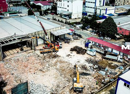 Fabrika içi yıkım hizmeti
