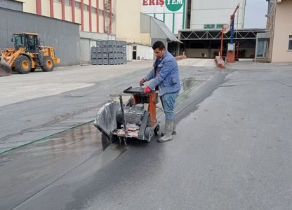 Beton ve asfalt kesme hizmeti